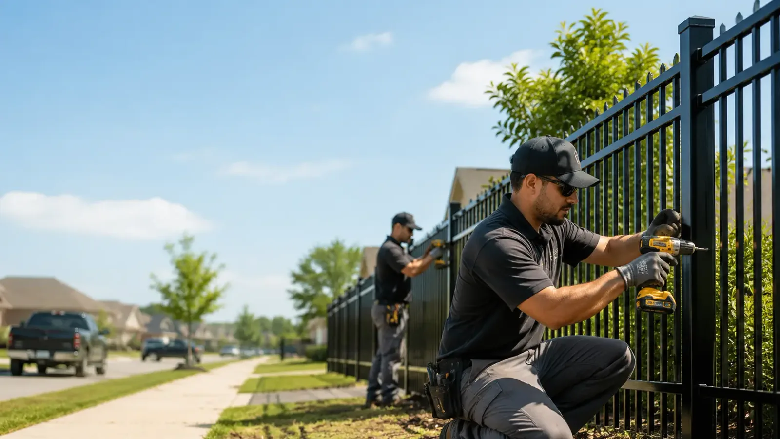 Metal Fence Installation in Minden, LA